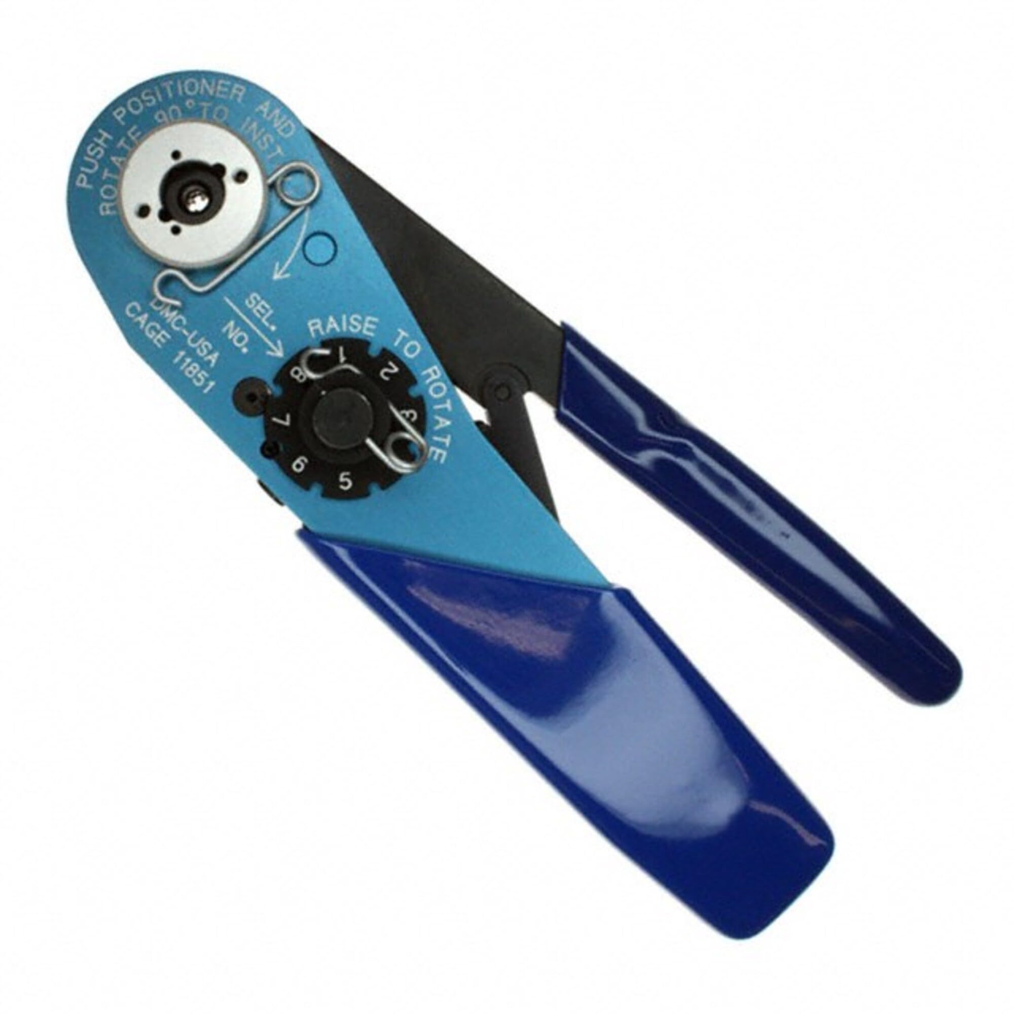 TE CONNECTIVITY/AMP 601966-1 4/8 Indent Hand CRMP Tool, Screw